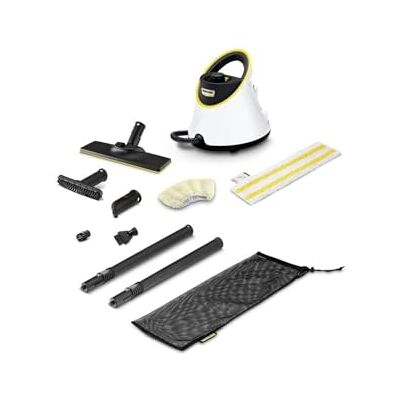 Kärcher Stoomreiniger SC 2 Deluxe EasyFix, oppervlak: 75m², tank: 1 l, stoomdruk: 3,2 bar, opwarmtijd: 6,5 min, vermogen: 1500 W Kärcher Stoomreiniger SC 2 Deluxe EasyFix, oppervlak: 75m², tank: 1 l, stoomdruk: 3,2 bar, opwarmtijd: 6,5 min, vermogen: 1500 W