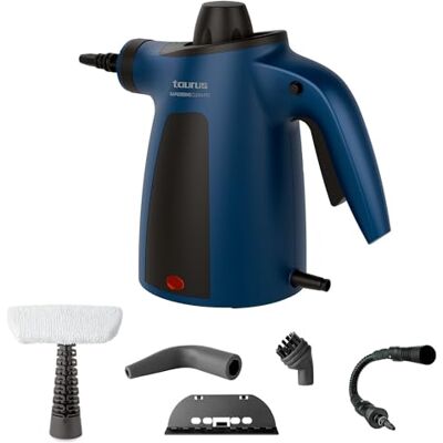 Taurus Clean PRO, Stoomreiniger, roestvrij staal, blauw, 1050 W Taurus Clean PRO, Stoomreiniger, roestvrij staal, blauw, 1050 W