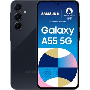 Samsung Galaxy A55 Smartphone, 128 GB, 5G, nachtblauw Samsung Galaxy A55 Smartphone, 128 GB, 5G, nachtblauw