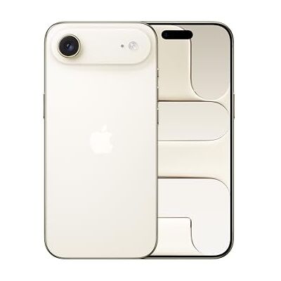 Apple iPhone Air 1 TB: de dunste iPhone, 6,5 inch scherm met ProMotion tot 120 Hz, krachtige A19 Pro-chip, Center Stage frontcamera, batterijduur van een dag, eSim; Helder goud Apple iPhone Air 1 TB: de dunste iPhone, 6,5 inch scherm met ProMotion tot 120 Hz, krachtige A19 Pro-chip, Center Stage frontcamera, batterijduur van een dag, eSim; Helder goud