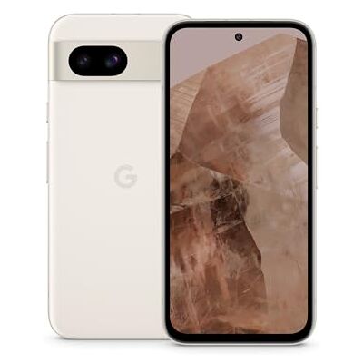 Google Pixel 8a ontgrendelde Android-smartphone met geavanceerde Pixel-camera, 24-uurs batterij en krachtige beveiliging porselein, 128 GB (vernieuwd) Google Pixel 8a ontgrendelde Android-smartphone met geavanceerde Pixel-camera, 24-uurs batterij en krachtige beveiliging porselein, 128 GB (vernieuwd)