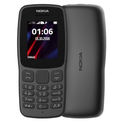 Nokia 106 Policarbonato Batería Larga Duración 2000 Contactos Juegos Integrados Zwart Nokia 106 Policarbonato Batería Larga Duración 2000 Contactos Juegos Integrados Zwart