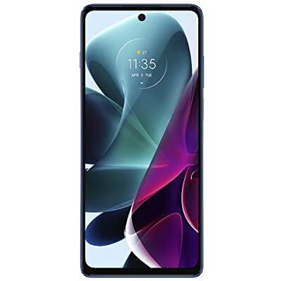Motorola G200 mobiele smartphone, ontgrendeld, 5G 4G/LTE (display: 6,8 inch, 128 GB, Android 11.0), blauw, Franse versie Motorola G200 mobiele smartphone, ontgrendeld, 5G 4G/LTE (display: 6,8 inch, 128 GB, Android 11.0), blauw, Franse versie