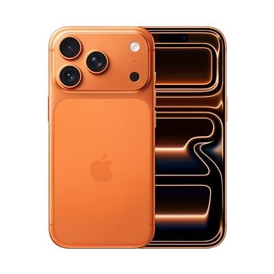 Apple iPhone 17 Pro 256 GB: 6,3 inch display met ProMotion tot 120 Hz, A19 Pro-chip, verbazingwekkende batterijduur, Pro Fusion camerasysteem met Center Stage frontcamera; Kosmisch oranje Apple iPhone 17 Pro 256 GB: 6,3 inch display met ProMotion tot 120 Hz, A19 Pro-chip, verbazingwekkende batterijduur, Pro Fusion camerasysteem met Center Stage frontcamera; Kosmisch oranje