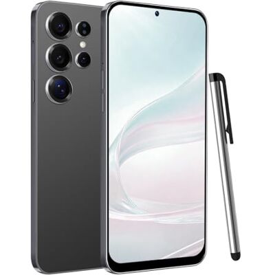 MTGud 4G Smartphone, ontgrendeld, Android 12.0 mobiele telefoons met HD-scherm + 6,6 inch, 4 GB + 32 GB ROM / 256 GB SD, 4G Dual SIM Dual Camera, Face ID + WIFI+GPS + OTG (S25Ultra-Black) MTGud 4G Smartphone, ontgrendeld, Android 12.0 mobiele telefoons met HD-scherm + 6,6 inch, 4 GB + 32 GB ROM / 256 GB SD, 4G Dual SIM Dual Camera, Face ID + WIFI+GPS + OTG (S25Ultra-Black)