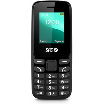 SPC TALK 2 GB Basistelefoon, 1,8 inch display, luid geluid, compact Lange batterijduur, beltoon 103 dB, lamp, FM-radio, dual sim, zeer licht en eenvoudig SPC TALK 2 GB Basistelefoon, 1,8 inch display, luid geluid, compact Lange batterijduur, beltoon 103 dB, lamp, FM-radio, dual sim, zeer licht en eenvoudig