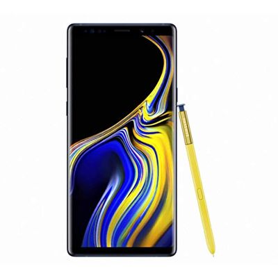 Samsung Galaxy Note9 Smartphone, ontgrendeld, 4G, 6,4 inch, 128 GB, Dual Nano-SIM, Android 8.1, kobaltblauw Samsung Galaxy Note9 Smartphone, ontgrendeld, 4G, 6,4 inch, 128 GB, Dual Nano-SIM, Android 8.1, kobaltblauw