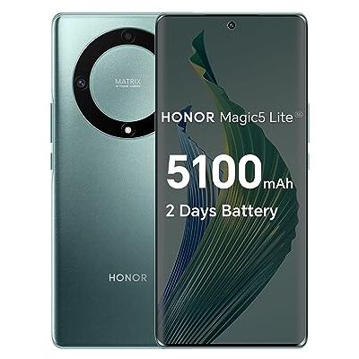 HONOR Magic5 Lite 5G 8GB/256GB Smaragdgroen Dual SIM RMO-NX1 HONOR Magic5 Lite 5G 8GB/256GB Smaragdgroen Dual SIM RMO-NX1