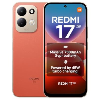 Xiaomi REDMI 17 5G, smartphone 4+128GB, oranje, 7500mAh batterij, 45W opladen Snapdragon® 4 Gen 5 met 5G, duurzaam Corning® Gorilla® Glass 7i, meeslepend 6,9 inch display, 50MP AI dual camerasysteem Xiaomi REDMI 17 5G, smartphone 4+128GB, oranje, 7500mAh batterij, 45W opladen Snapdragon® 4 Gen 5 met 5G, duurzaam Corning® Gorilla® Glass 7i, meeslepend 6,9 inch display, 50MP AI dual camerasysteem