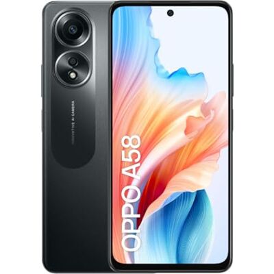 Oppo A58 zwart 6 GB / 128 GB Oppo A58 zwart 6 GB / 128 GB