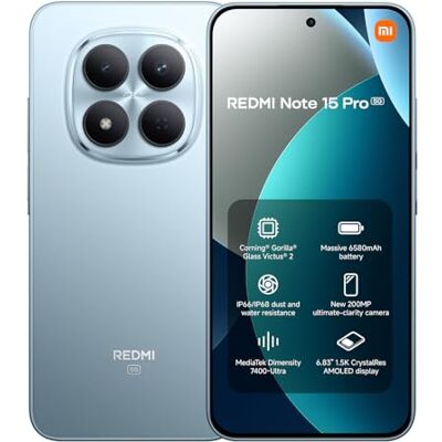 Xiaomi Redmi Note 15 Pro 5G 256GB/8GB Dual SIM Azul Xiaomi Redmi Note 15 Pro 5G 256GB/8GB Dual SIM Azul