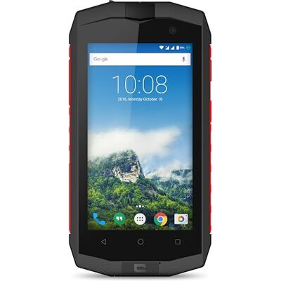 CROSSCALL Trekker-M1 Core Gereviseerde Smartphone Grade A ontgrendeld 4G (Scherm: 4,5 inch 16 GB Mono Micro-SIM Android) zwart/rood CROSSCALL Trekker-M1 Core Gereviseerde Smartphone Grade A ontgrendeld 4G (Scherm: 4,5 inch 16 GB Mono Micro-SIM Android) zwart/rood