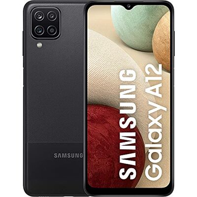 Samsung Galaxy A12 Smartphone 64GB, 4GB RAM, Dual SIM, Black Samsung Galaxy A12 Smartphone 64GB, 4GB RAM, Dual SIM, Black