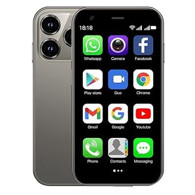 CatCalls Mini-smartphone, ontgrendeld, 4G, 3,0 inch, 32 GB, uitbreidbaar tot 128 GB, dual camera, SIM, Android 10.0, wifi, bluetooth, back-up CatCalls Mini-smartphone, ontgrendeld, 4G, 3,0 inch, 32 GB, uitbreidbaar tot 128 GB, dual camera, SIM, Android 10.0, wifi, bluetooth, back-up