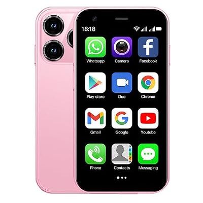 CatCalls Mini-smartphone, ontgrendeld, 4G, 3,0 inch, 32 GB, uitbreidbaar tot 128 GB, Dual SIM, dubbele camera, Android 10.0, ondersteunt wifi, bluetooth, back-up telefoon (XS15 roze) CatCalls Mini-smartphone, ontgrendeld, 4G, 3,0 inch, 32 GB, uitbreidbaar tot 128 GB, Dual SIM, dubbele camera, Android 10.0, ondersteunt wifi, bluetooth, back-up telefoon (XS15 roze)