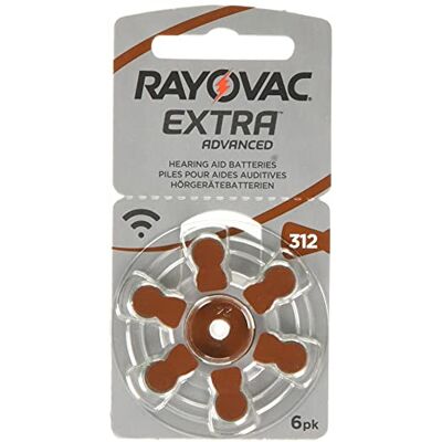 Rayovac Extra Advanced Batterijen voor Gehoorapparaat, 60 Stuks, Bruin Rayovac Extra Advanced Batterijen voor Gehoorapparaat, 60 Stuks, Bruin
