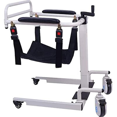 ELOMAS Verbeterde patiënt lift rolstoel voor thuis, senior stoel lift, self-service draagbare patiënt lift machine met zacht kussen en toiletbril, ELOMAS Verbeterde patiënt lift rolstoel voor thuis, senior stoel lift, self-service draagbare patiënt lift machine met zacht kussen en toiletbril,