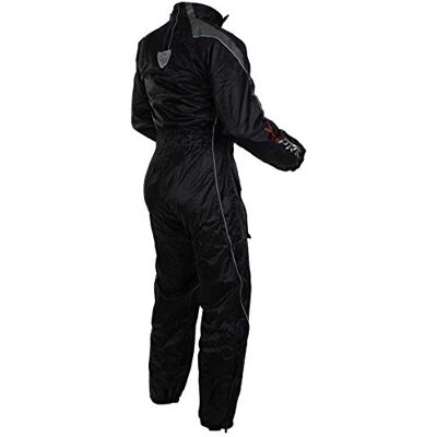 A-pro Regenpak, waterdicht, voor motorfiets, scooter, Grijs, XXL A-pro Regenpak, waterdicht, voor motorfiets, scooter, Grijs, XXL