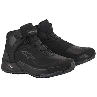 Alpinestars Cr-x Drystar Motorsneakers, uniseks, zwart, 42 EU 43 EU Alpinestars Cr-x Drystar Motorsneakers, uniseks, zwart, 42 EU 43 EU