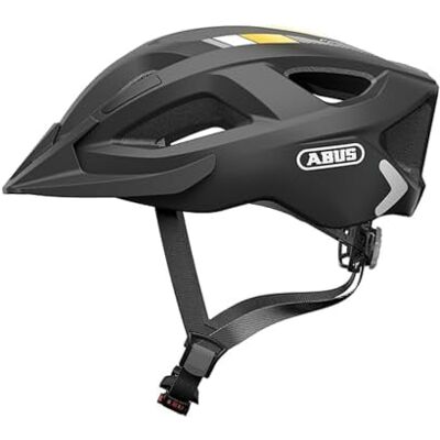 ABUS Aduro 2.0 stads-helm, veelzijdige fietshelm met licht, sportief design voor het stadsverkeer voor dames en heren, zwart/oranje, maat L Casque polyvalent sportif pour la ville, In-Mold EPS et Polycarbonate, bonne ventilation, réflecteurs ABUS Aduro 2.0 stads-helm, veelzijdige fietshelm met licht, sportief design voor het stadsverkeer voor dames en heren, zwart/oranje, maat L Casque polyvalent sportif pour la ville, In-Mold EPS et Polycarbonate, bonne ventilation, réflecteurs
