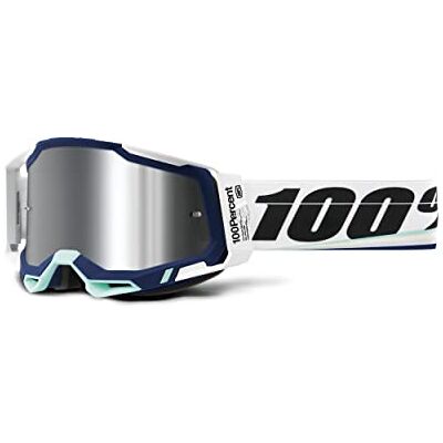 100% RACECRAFT 2 x Arsham bril, zilver gespiegelde flitslens 100% RACECRAFT 2 x Arsham bril, zilver gespiegelde flitslens