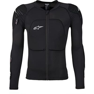 Alpinestars Paragon Lite Beschermende jas met lange mouwen, uniseks, zwart, L L Alpinestars Paragon Lite Beschermende jas met lange mouwen, uniseks, zwart, L L