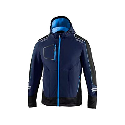 SPARCO Soft Shell Tech Soft SHELL TECH uniseks, Azuurblauw XS SPARCO Soft Shell Tech Soft SHELL TECH uniseks, Azuurblauw XS