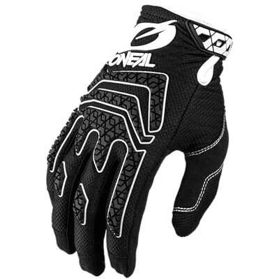 O'NEAL MX MTB DH FR Downhill Freeride Fiets- en motorcrosshandschoenen, duurzame en flexibele materialen, siliconen afdruk voor grip, Sniper Elite Glove, volwassenen, zwart-wit, maat S O'NEAL MX MTB DH FR Downhill Freeride Fiets- en motorcrosshandschoenen, duurzame en flexibele materialen, siliconen afdruk voor grip, Sniper Elite Glove, volwassenen, zwart-wit, maat S