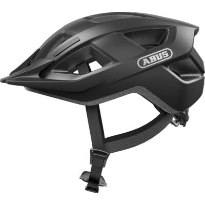 ABUS Aduro 3.0 LED fietshelm, maat L, grijs Sportieve In-Mold helm met geïntegreerde led, insectennet en Zoom Evo Adult-systeem, ideaal voor paardenstaart ABUS Aduro 3.0 LED fietshelm, maat L, grijs Sportieve In-Mold helm met geïntegreerde led, insectennet en Zoom Evo Adult-systeem, ideaal voor paardenstaart