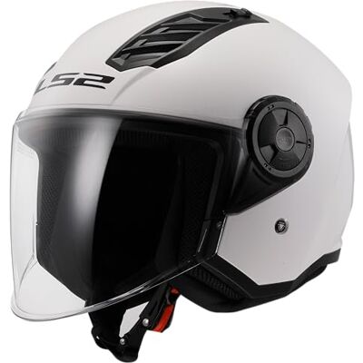 LS2 Airflow II Motorhelm, jethelm, uniseks, wit LS2 Airflow II Motorhelm, jethelm, uniseks, wit