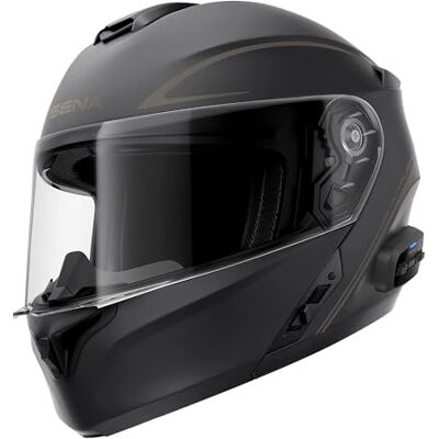 Sena Outrush R Modulaire Bluetooth motorhelm met intercomsysteem Sena Outrush R Modulaire Bluetooth motorhelm met intercomsysteem