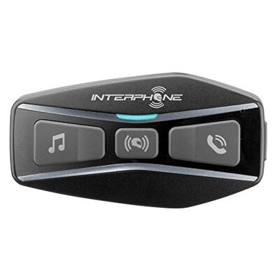 Interphone UCOM4 Enkel Bluetooth 5.0 helmintercom voor motorfietsen, gebruik voor 4 rijdersgroep, afstand 1 km, autonomie tot 15 mp3, gps, waterdicht IP67, voor alle helmen Interphone UCOM4 Enkel Bluetooth 5.0 helmintercom voor motorfietsen, gebruik voor 4 rijdersgroep, afstand 1 km, autonomie tot 15 mp3, gps, waterdicht IP67, voor alle helmen