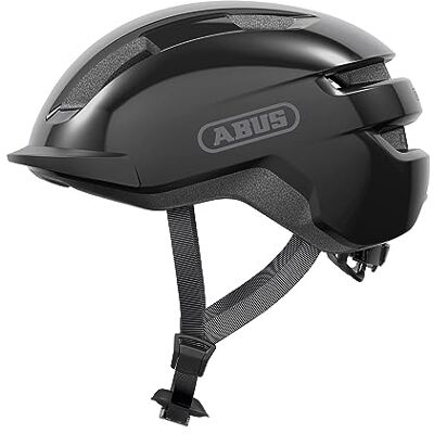ABUS PURL-Y fietshelm, zwart, maat S In-Mold Urban helm met diepe nek, afneembaar vizier, insectennet en gevlochten compatibiliteit ABUS PURL-Y fietshelm, zwart, maat S In-Mold Urban helm met diepe nek, afneembaar vizier, insectennet en gevlochten compatibiliteit
