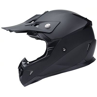 YEMA Motorcrosshelm voor heren, ECE goedgekeurd, YM-915, integraalhelm DH Enduro voor dames, quad, motorcross, volwassenen, mat zwart YEMA Motorcrosshelm voor heren, ECE goedgekeurd, YM-915, integraalhelm DH Enduro voor dames, quad, motorcross, volwassenen, mat zwart