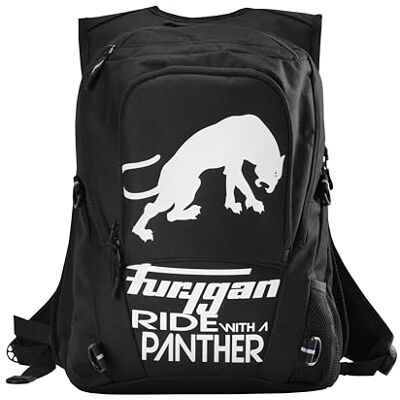 Furygan Thunder Evo 2-23L Motorrugzak, waterdicht, compatibel met airbagvest, helmhouder, laptoptas van 15 inch, verstelbare schouderbanden, wit-zwart, UNIQU UNIQU Furygan Thunder Evo 2-23L Motorrugzak, waterdicht, compatibel met airbagvest, helmhouder, laptoptas van 15 inch, verstelbare schouderbanden, wit-zwart, UNIQU UNIQU