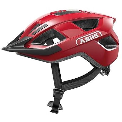 ABUS Aduro 3.0 fietshelm, rood, maat L In-mold-productie, Zoom Evo Adult, paardenstaart-compatibel, 13 ventilatieopeningen met insectenrooster ABUS Aduro 3.0 fietshelm, rood, maat L In-mold-productie, Zoom Evo Adult, paardenstaart-compatibel, 13 ventilatieopeningen met insectenrooster