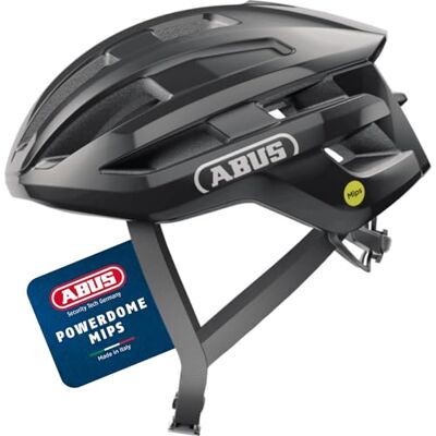 ABUS PowerDome MIPS Racefietshelm, lichte fietshelm met intelligent ventilatiesysteem en schokbescherming, gemaakt in Italië, voor vrouwen en mannen ABUS PowerDome MIPS Racefietshelm, lichte fietshelm met intelligent ventilatiesysteem en schokbescherming, gemaakt in Italië, voor vrouwen en mannen