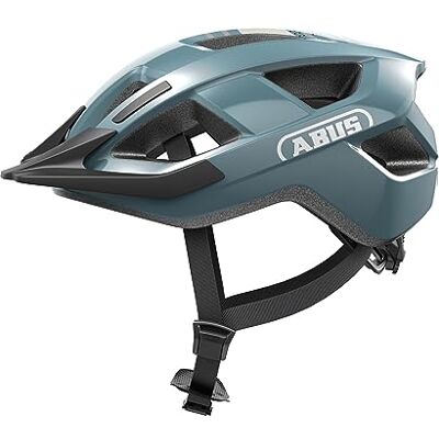 ABUS Aduro 3.0 fietshelm, blauw, maat L In-mold-productie, Zoom Evo Adult, paardenstaart-compatibel, 13 ventilatieopeningen met insectenrooster ABUS Aduro 3.0 fietshelm, blauw, maat L In-mold-productie, Zoom Evo Adult, paardenstaart-compatibel, 13 ventilatieopeningen met insectenrooster