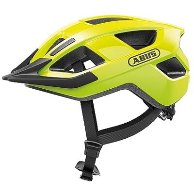 ABUS Aduro 3.0 fietshelm, geel, maat L In-mold-productie, Zoom Evo Adult-systeem, paardenstaart-compatibel, 13 ventilatieopeningen ABUS Aduro 3.0 fietshelm, geel, maat L In-mold-productie, Zoom Evo Adult-systeem, paardenstaart-compatibel, 13 ventilatieopeningen