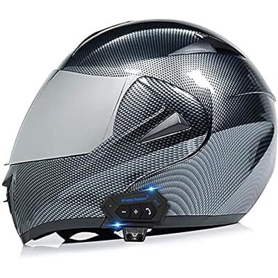 Caimcie Motorhelm Bluetooth Helm Geïntegreerd Systeem DOT/ECE Goedgekeurd Integraalhelm Racing Helm Motorcrosshelm Voor Vrouwen Mannen Motorhelm Met Dubbel Vizier Caimcie Motorhelm Bluetooth Helm Geïntegreerd Systeem DOT/ECE Goedgekeurd Integraalhelm Racing Helm Motorcrosshelm Voor Vrouwen Mannen Motorhelm Met Dubbel Vizier