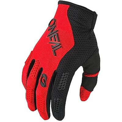 O'NEAL ELEMENT RACEWEAR zwart/rood S/8 handschoen O'NEAL ELEMENT RACEWEAR zwart/rood S/8 handschoen