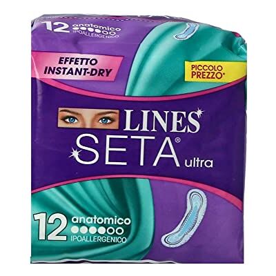 Lines Assorbenti Seta Ultra Lungo Anatomico 12 Pla Gamma Di Assorbenti biedt het Asciutto Pulito nr. 1 in Italië, Grazie Alla Tecnologia Instant Dry. Lines Assorbenti Seta Ultra Lungo Anatomico 12 Pla Gamma Di Assorbenti biedt het Asciutto Pulito nr. 1 in Italië, Grazie Alla Tecnologia Instant Dry.