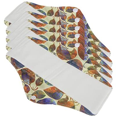 01 02 015 Menstruatie-absorberend, wasbaar, katoen, comfortabel gebruik, waterdicht, absorberende buitenlaag, veilig, ademend voor vrouwen tijdens de menstruatie 01 02 015 Menstruatie-absorberend, wasbaar, katoen, comfortabel gebruik, waterdicht, absorberende buitenlaag, veilig, ademend voor vrouwen tijdens de menstruatie