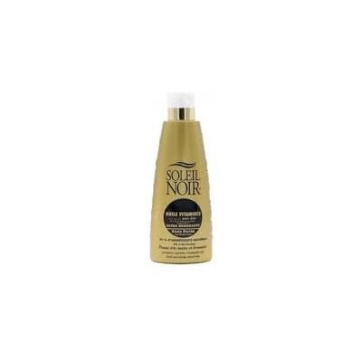 Soleil Noir Ultra-Bronzing Vitamine Olie zonder Filter Zeer Matte, Gebronsde Huid 97% Natuurlijke Ingrediënten Gemaakt in Frankrijk Fles met Capsule Service, 150 ml Soleil Noir Ultra-Bronzing Vitamine Olie zonder Filter Zeer Matte, Gebronsde Huid 97% Natuurlijke Ingrediënten Gemaakt in Frankrijk Fles met Capsule Service, 150 ml