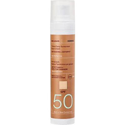 KORRES Red Grape Gezichtscrème SPF 50 Anti-Aging + Dark Point Dermatologisch getest en veganistisch 50 ml KORRES Red Grape Gezichtscrème SPF 50 Anti-Aging + Dark Point Dermatologisch getest en veganistisch 50 ml