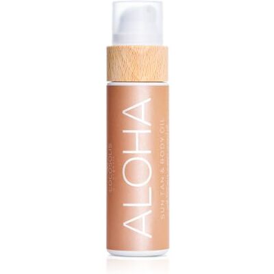 COCOSOLIS ALOHA bruiningsversneller biologische olie vitamine E geur kokosnoot intens en snel COCOSOLIS ALOHA bruiningsversneller biologische olie vitamine E geur kokosnoot intens en snel