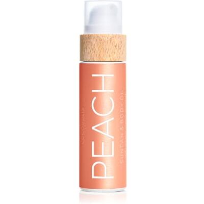COCOSOLIS PEACH bruiningsversneller – biologische bruiningsolie met vitamine E en perzikgeur voor een snelle intensieve bruining – bruiningsversterker voor een rijke bruining – lotion COCOSOLIS PEACH bruiningsversneller – biologische bruiningsolie met vitamine E en perzikgeur voor een snelle intensieve bruining – bruiningsversterker voor een rijke bruining – lotion