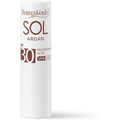 Bottega Verde SOL Argan lippenstift voedt en beschermt hoge bescherming SPF30 (5,5 ml) Waterbestendig Bottega Verde SOL Argan lippenstift voedt en beschermt hoge bescherming SPF30 (5,5 ml) Waterbestendig