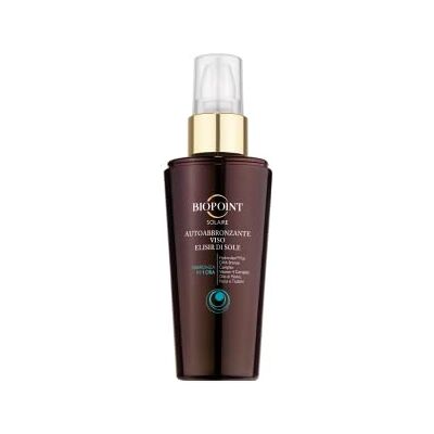 BIOPOINT Solar Elixir de Soleil Serum, zelfbruinend gezicht, kleurrijk, intensieve werking en vuilafstotend, geeft een snelle bruining, verlicht en hydrateert de huid, geschikt voor alle huidtypes BIOPOINT Solar Elixir de Soleil Serum, zelfbruinend gezicht, kleurrijk, intensieve werking en vuilafstotend, geeft een snelle bruining, verlicht en hydrateert de huid, geschikt voor alle huidtypes