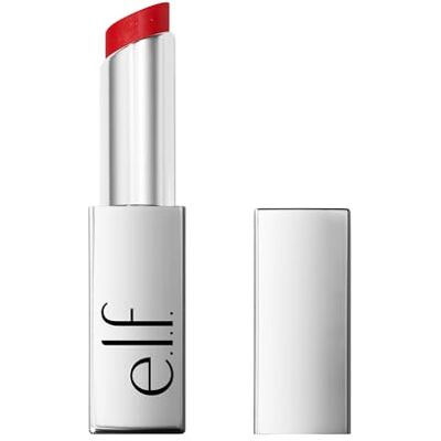 e.l.f. Glow Reviver Slipstick gekleurde olie, niet-plakkerig en hydraterend, subtiele glanzende afwerking, veganistisch en dierproefvrij gecertificeerd, kersentop e.l.f. Glow Reviver Slipstick gekleurde olie, niet-plakkerig en hydraterend, subtiele glanzende afwerking, veganistisch en dierproefvrij gecertificeerd, kersentop